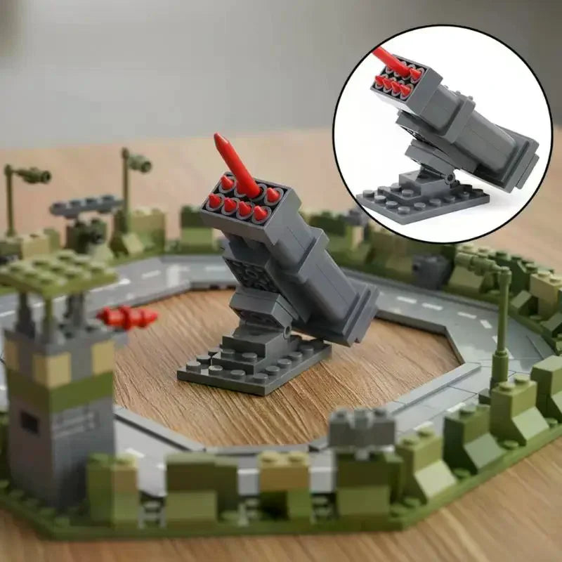 Missile Launcher Commando Building Blocks Set | Ages 14+ Building Blocks Set QXL
