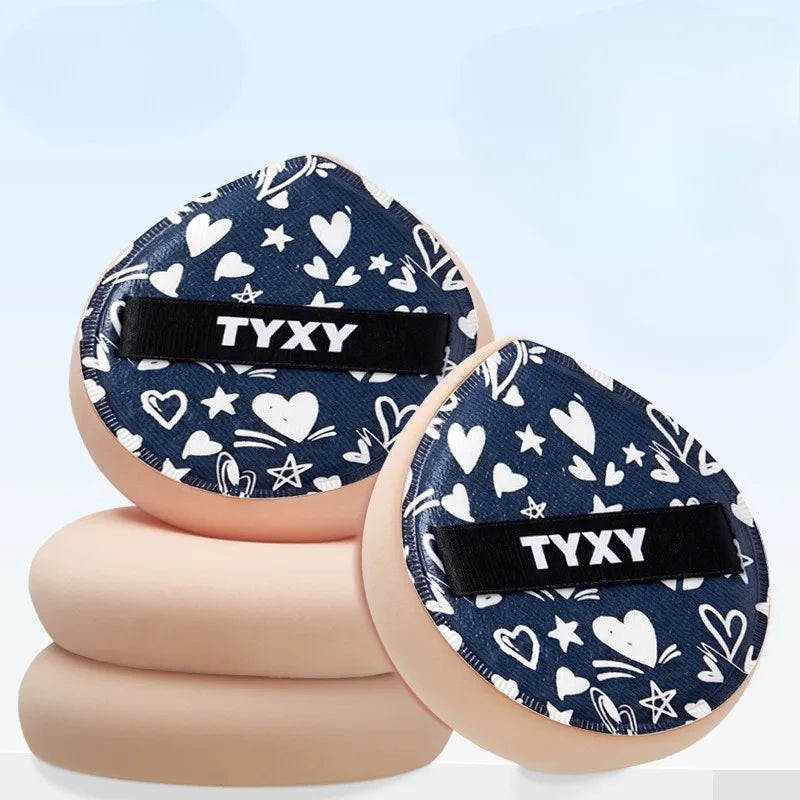 Denim Cosmetic Puff – Large Foundation & Concealer Sponge Makeup Sponge Puff QXL