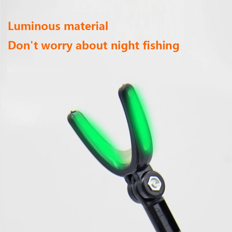 2-Pack 360° Fishing Rod Rest Holder | Luminous Non-Slip Bracket Fishing Rod Holder QXL