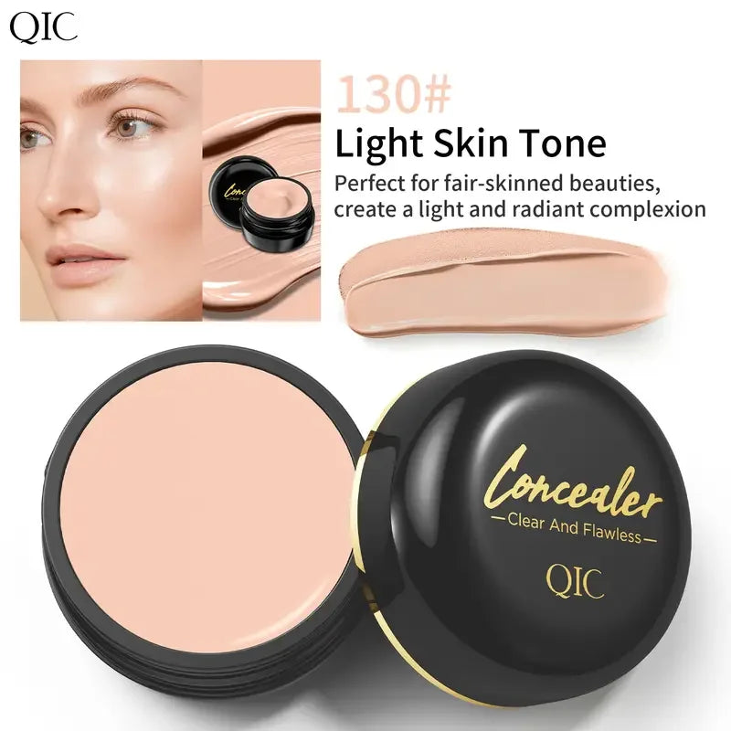 VERONNI Full Coverage Waterproof Concealer Cream – All Skin Face Concealer Cream QXL 130