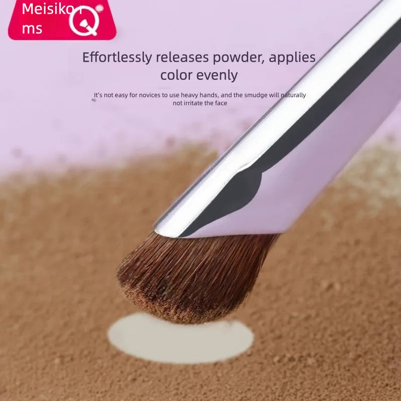 MSQ Horsehair Nose Contour Brush | Precision Shadow Sculpting Nose Contour Brush QXL