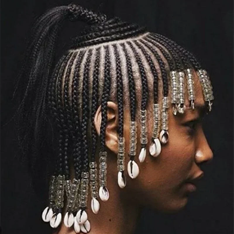 Colorful Acrylic Hair Braid & Dreadlock Beads – 20 or 100 Pc Hair Braid Beads QXL