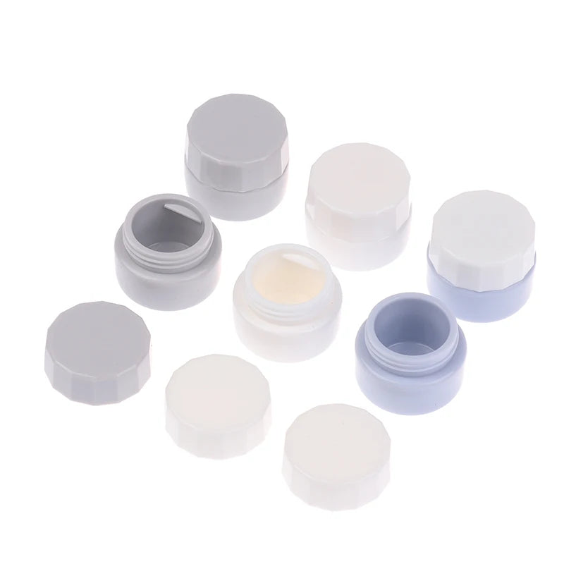 2-Pack 5ml Empty Nail Gel Jars | Polish & UV Glue Storage Nail Gel Jar QXL