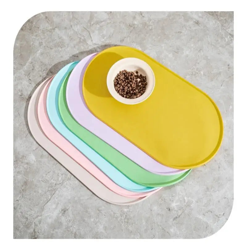 Non-Slip Waterproof Silicone Pet Feeding Mat | Cats & Dogs Pet Feeding Mat QXL