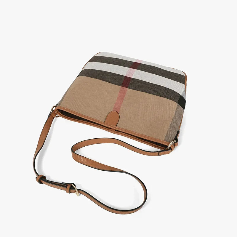 Plaid Large Capacity Shoulder Bag | Women's Classic Tote Shoulder Tote Bag QXL