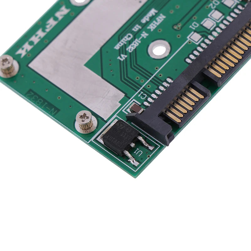 mSATA SSD to 2.5" SATA 6Gbps Adapter Converter Card SSD Adapter Card QXL