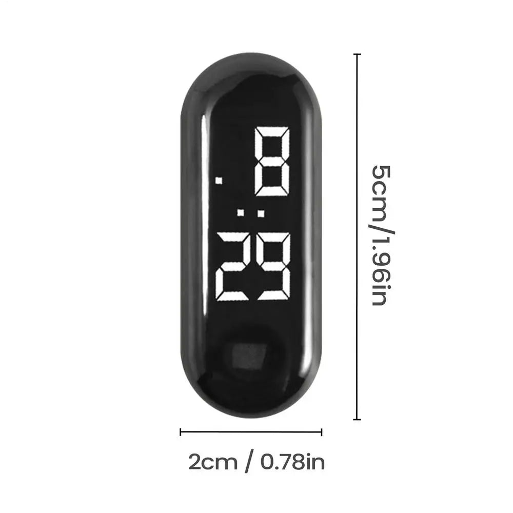 Mini LED Stick-On Dashboard Clock | Car & Motorcycle Dashboard Clock QXL 02