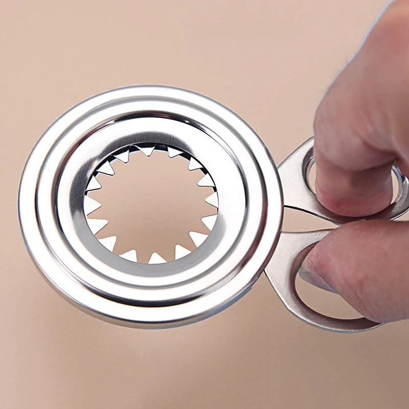 Stainless Steel Boiled Egg Cutter & Shell Peeling Tool Egg Cutter Tool QXL