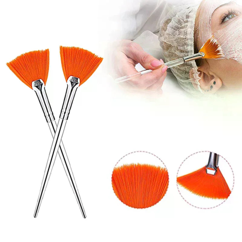 YOVIP Soft Facial Mask Brushes – 3 or 4-Piece Set Facial Mask Brush Set QXL