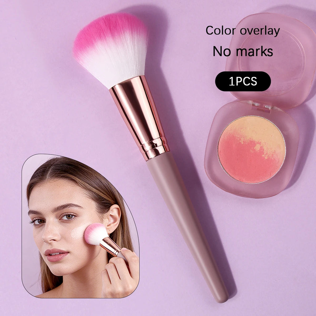 KOSSHOW Soft Fiber Powder & Blush Makeup Brush – Purple Makeup Brush QXL PURPLE