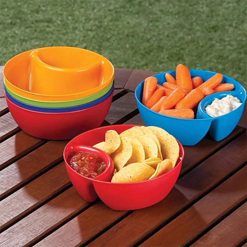 Colorful Plastic French Fry Bowls | Snack & Dipping Containers Snack Serving Bowls QXL