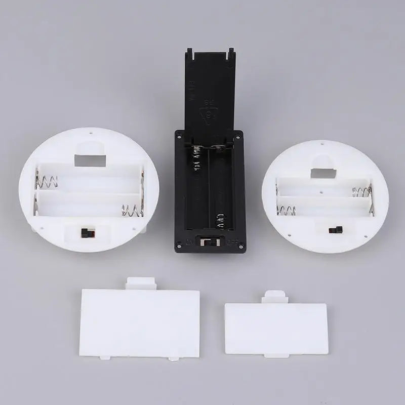 2-Slot AA/AAA 3V Battery Holder Case with On/Off Switch Battery Holder Case QXL