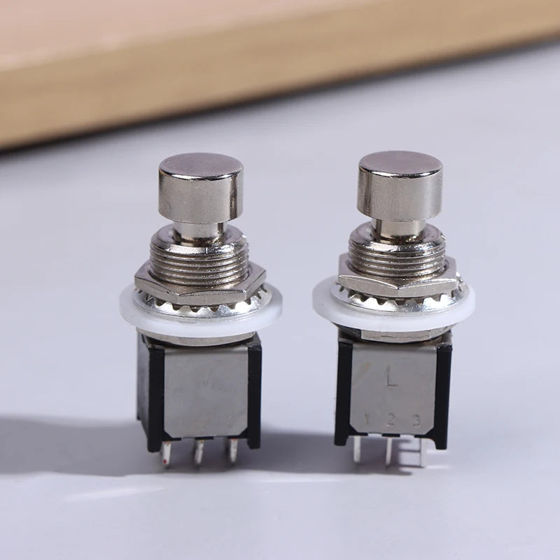 DPDT 6-Pin Foot Switch Latching Momentary Stomp Box Pedal Foot Switch QXL