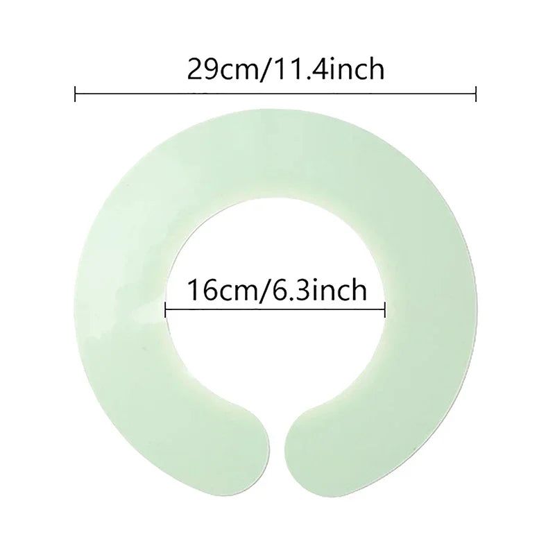 Silicone Haircut Collar – Heat Shield & Neck Protector | Salon Salon Neck Collar QXL