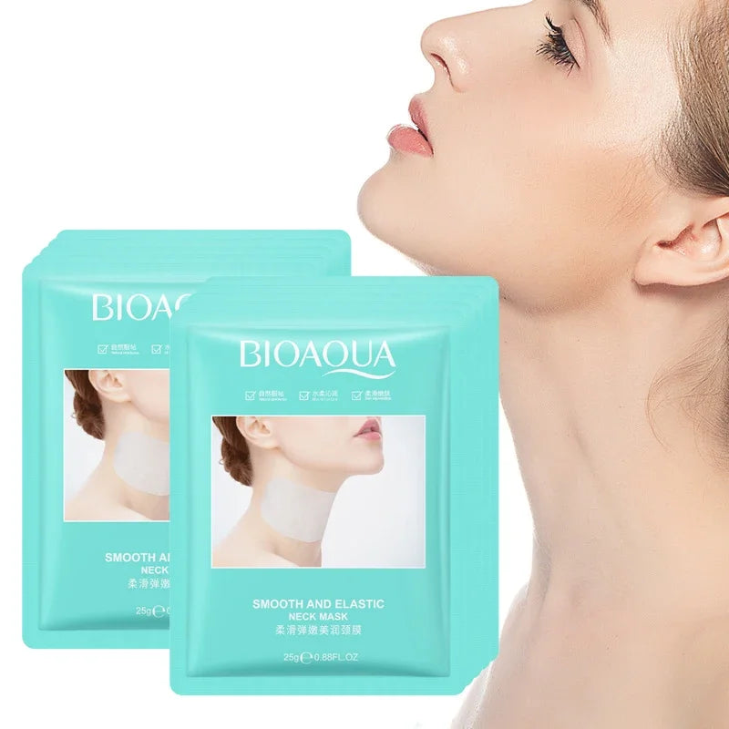 SADOER Collagen Neck Mask – Firming & Moisturizing | 10-Pack Collagen Neck Mask QXL