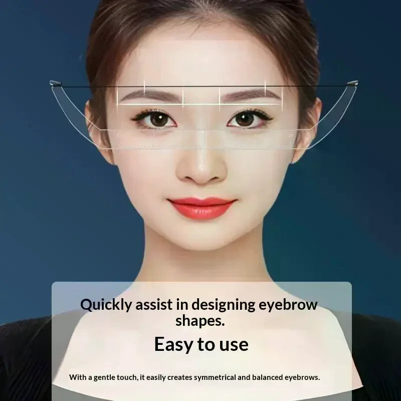 Microblading Eyebrow Mapping Ruler with Pre-Inked Strings Eyebrow Mapping Ruler QXL