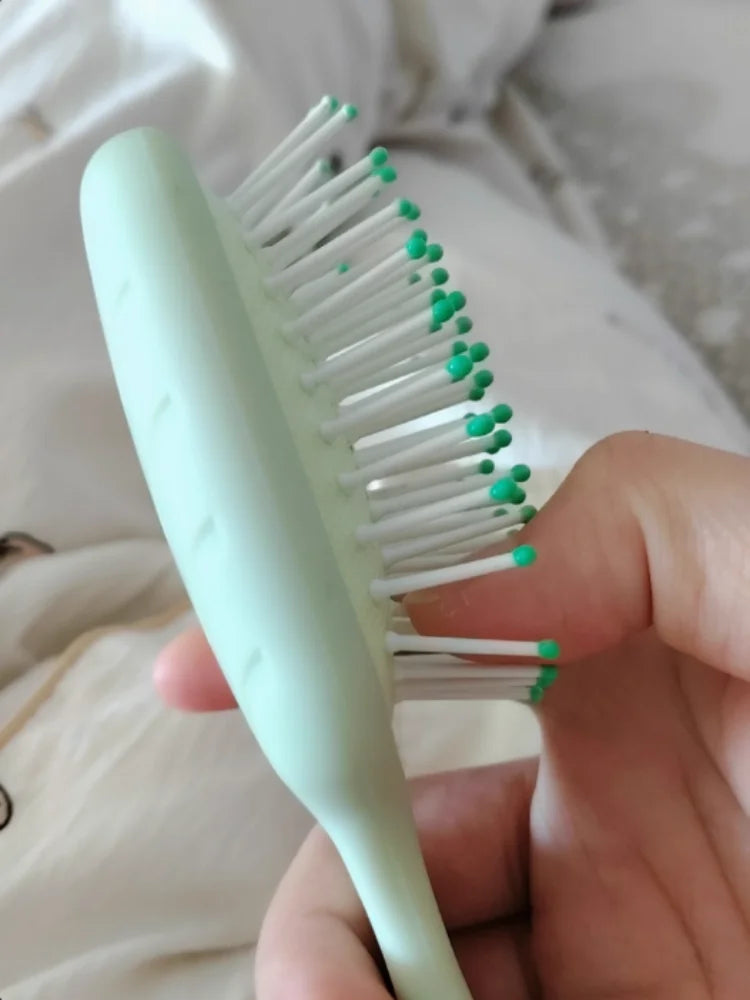 Mini Air Cushion Detangling Hair Brush – Wigs & Natural Hair Hair Detangling Brush QXL