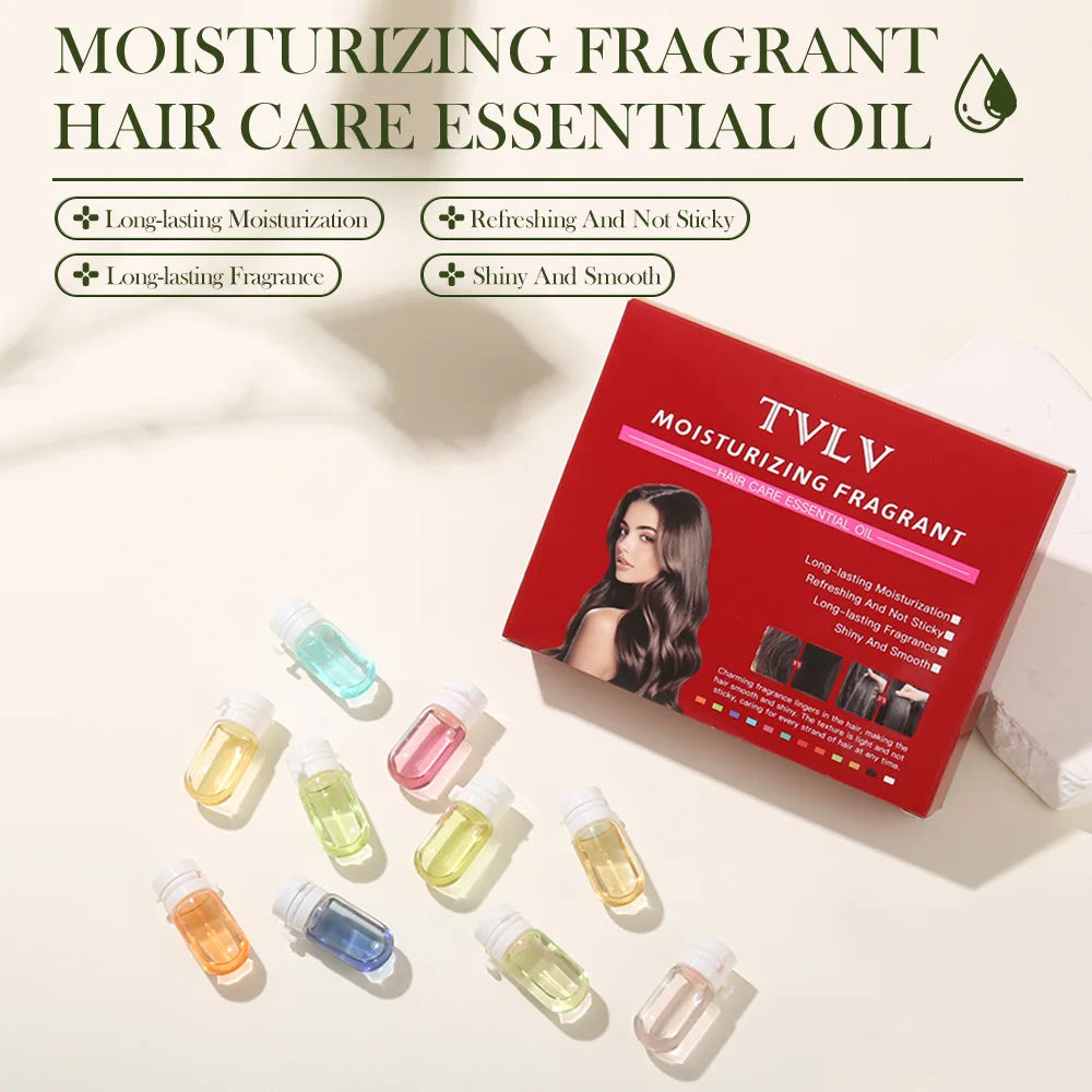 Hair Care Essential Oil Set – Moisturizing & Frizz-Free Hair Care Oil Set QXL