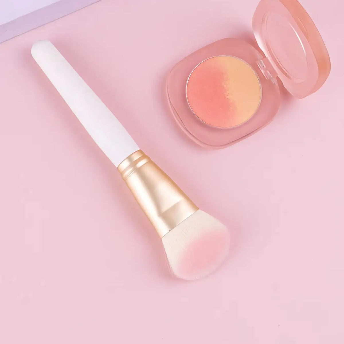 KOSSHOW Pink Fluffy Makeup Brush – Blush & Powder Brush Makeup Brush QXL