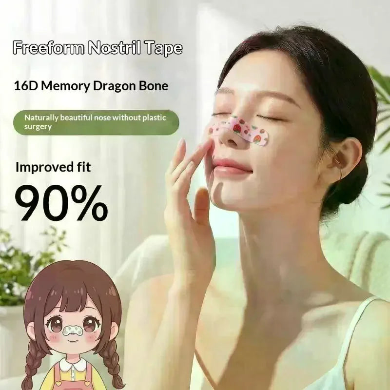 50-Pack Flexible Nose Shaping Strips | Self-Adhesive Patches Nose Shaping Strips QXL