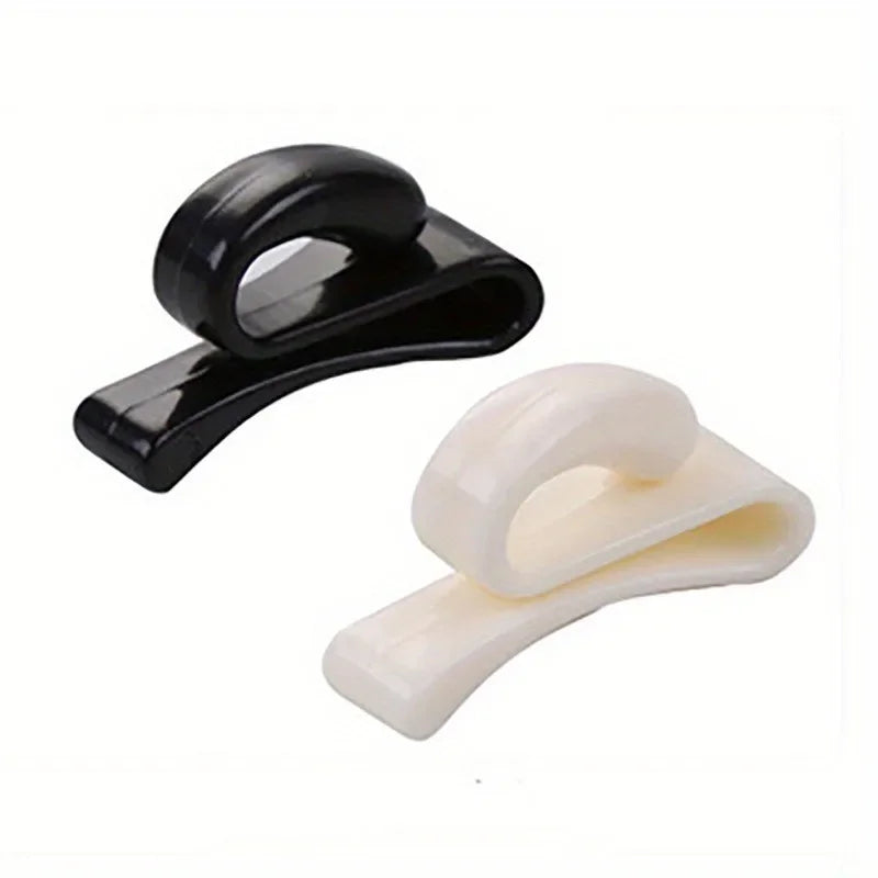 2-Pack Plastic Bag Hook Key Clip | Portable Anti-Loss Key Chain Key Hook Clip QXL