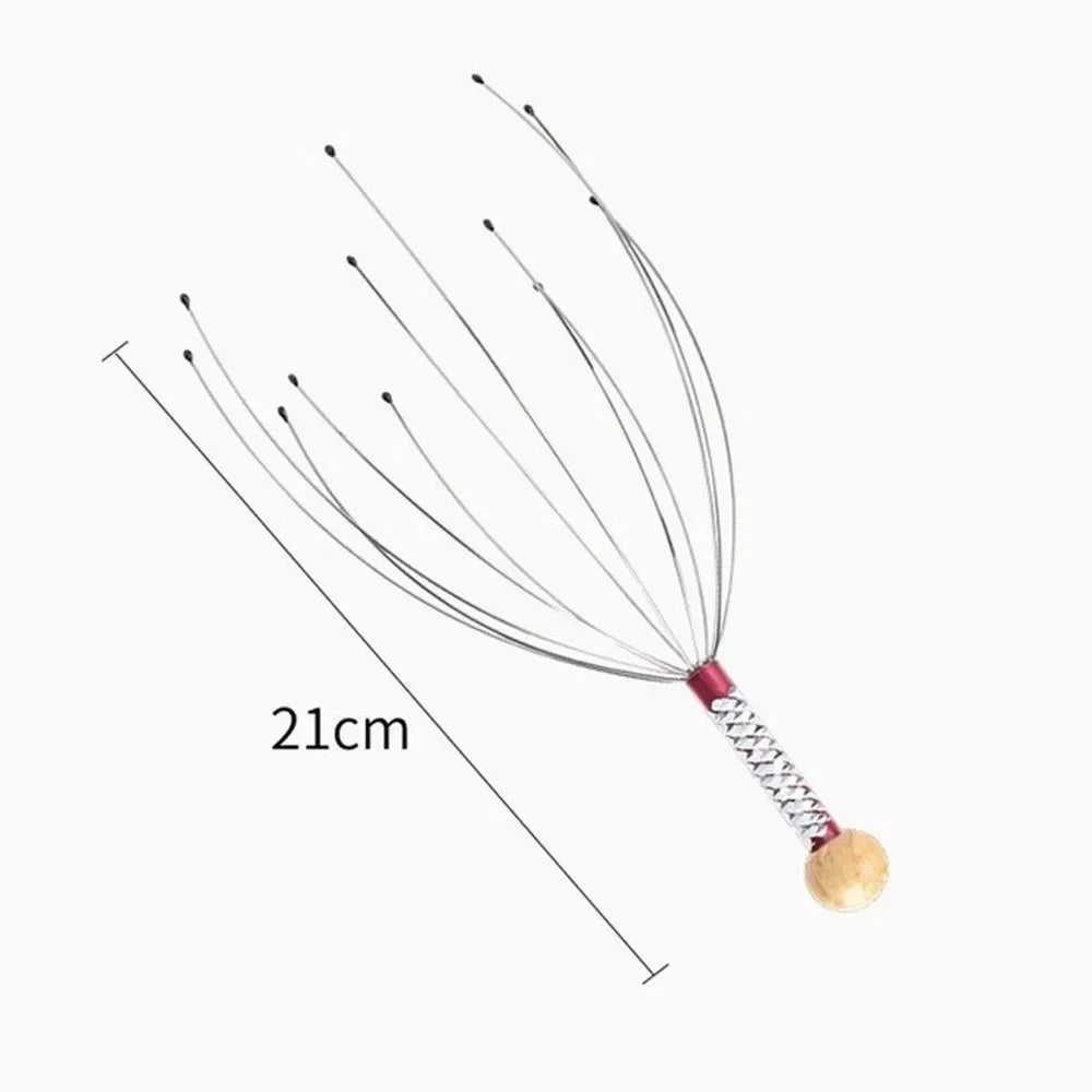 Octopus Stainless Steel Scalp Massager | Wire Head Massager Scalp Massager QXL