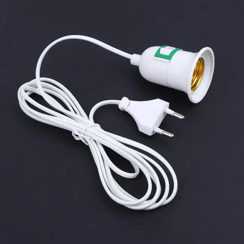 E27 Plant Grow Light Holder | On/Off Switch & EU Plug Lamp Holder Socket QXL
