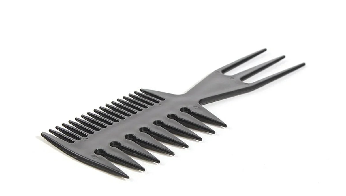 Double-Sided Fish Bone Hair Comb | Barber Dyeing Tool Hair Dyeing Comb QXL