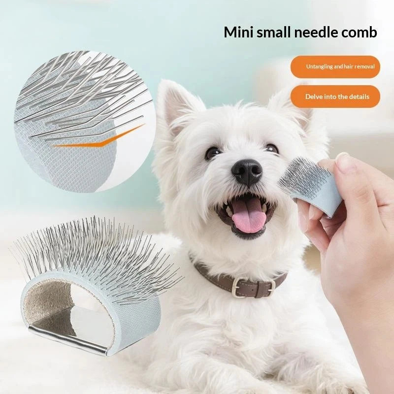 Mini Finger Pet Comb – Dog & Cat Hair Detangler Tool Pet Grooming Comb QXL Default Title