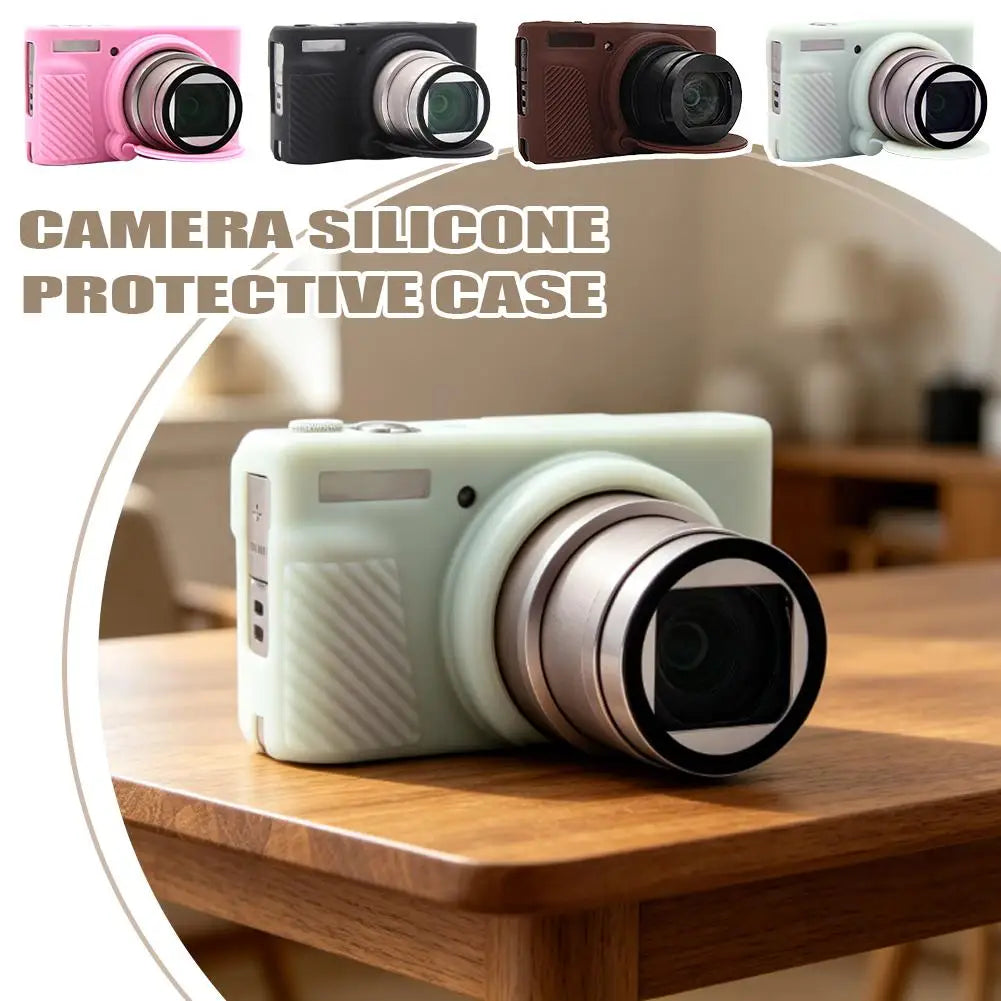 Silicone Case for Canon PowerShot SX740 SX730 HS – 4 Colors Camera Protective Case QXL