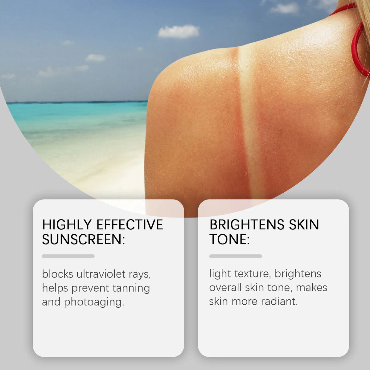 EELHOPE Tinted Moisturizer Sunscreen – Lightweight & Brightening Tinted Sunscreen Moisturizer QXL