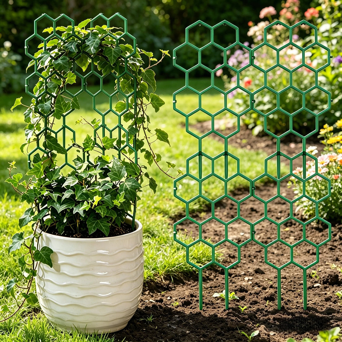 Climbing Vine Plant Support Frame | Flower Pole for Pots Plant Support Frame QXL