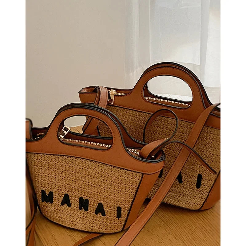 Women's Vintage Leather Messenger Bag | Elegant Crossbody Leather Messenger Bag QXL
