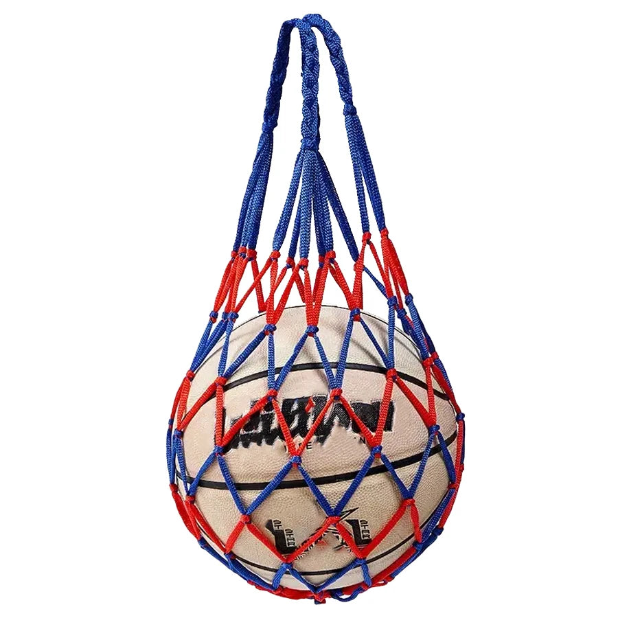 Nylon Mesh Ball Storage Bag | Basketball, Soccer & More Sports Ball Bag QXL