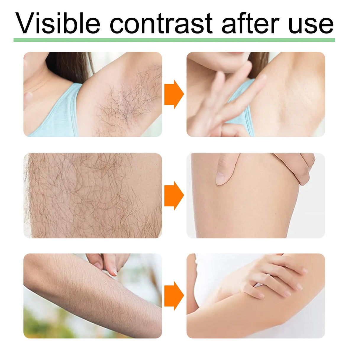 10-Pack Cold Wax Strips – Face, Arm, Leg & Body Hair Removal Cold Wax Strips QXL