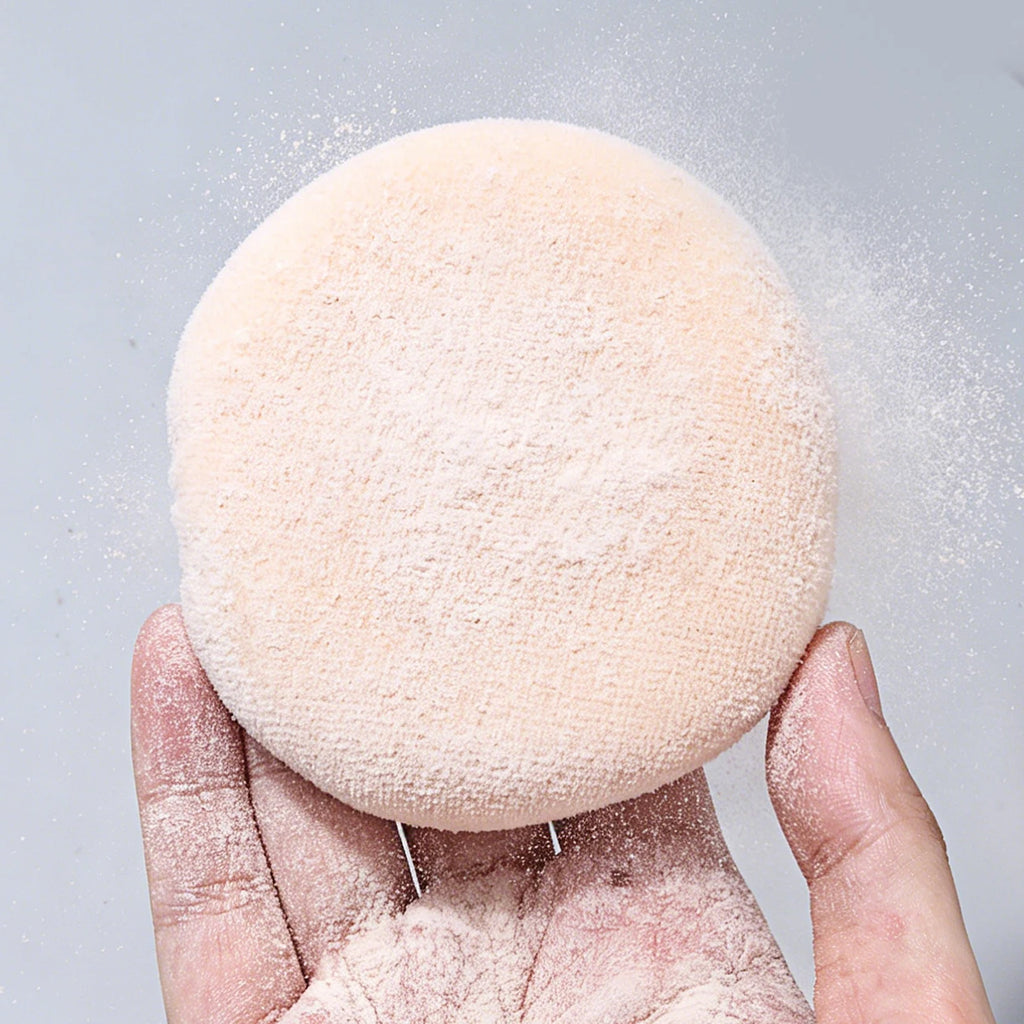 4-Pack Large Powder Puff Set – Soft Fluffy Makeup Sponges Makeup Powder Puff QXL