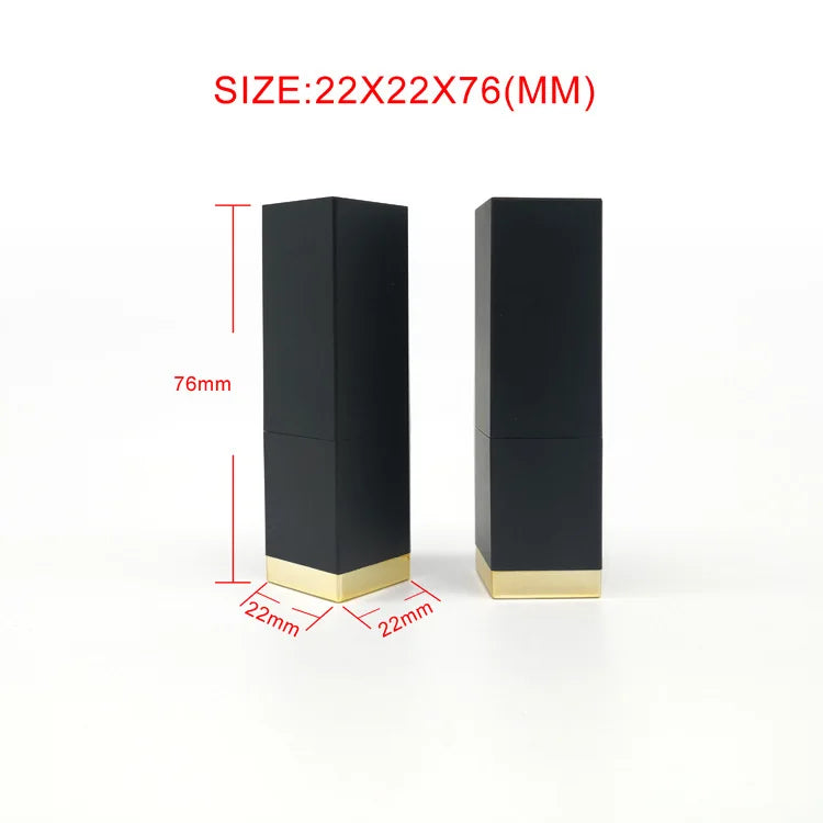 10-Pack Empty Refillable Lipstick Tubes | Magnetic Buckle DIY Lipstick Tube Containers QXL