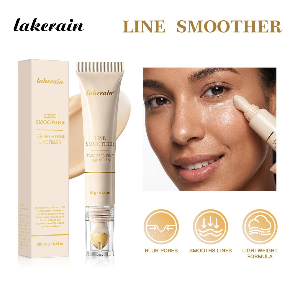 Line Smoother Primer | Vitamin C & Niacinamide Tinted Base Makeup Primer QXL