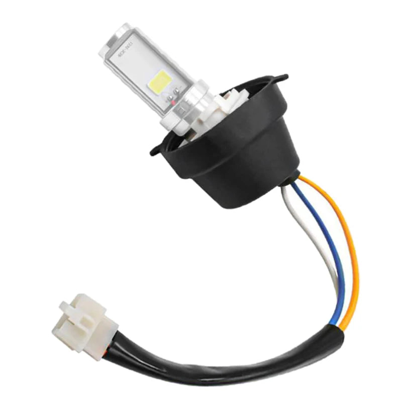 BA20D Headlight Bulb Socket Adapter for REX RS 400 450 500 Headlight Socket Adapter QXL