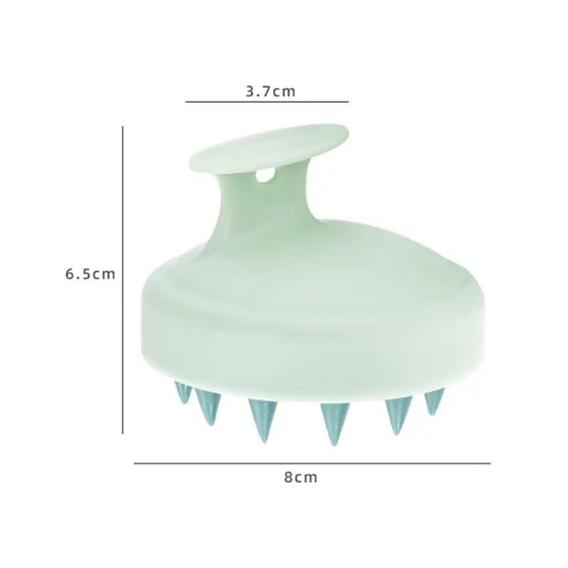 Silicone Scalp Massage Shampoo Brush | Hair & Body Shower Comb Scalp Massage Brush QXL
