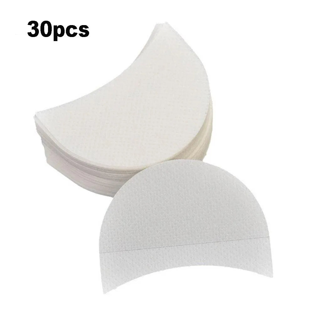 30-Pack Eye Shadow Protector Patches | Non-Woven Isolation Shields Eye Makeup Shields QXL 30pcs