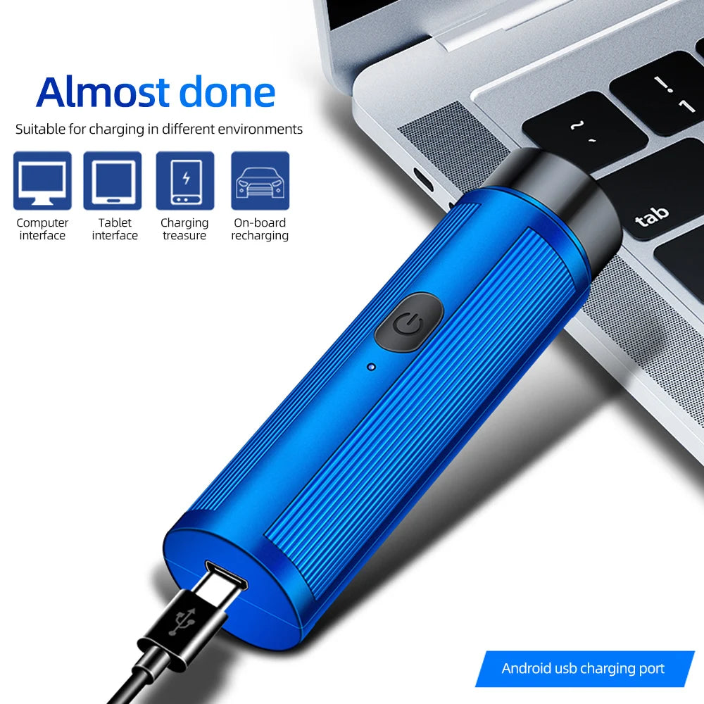 Mini USB Rechargeable Electric Shaver – Portable Travel Razor Electric Shaver QXL