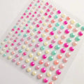 Diamond Face Rhinestone Stickers | Glitter Body Gems Mixed Size Face & Body Gems QXL 08