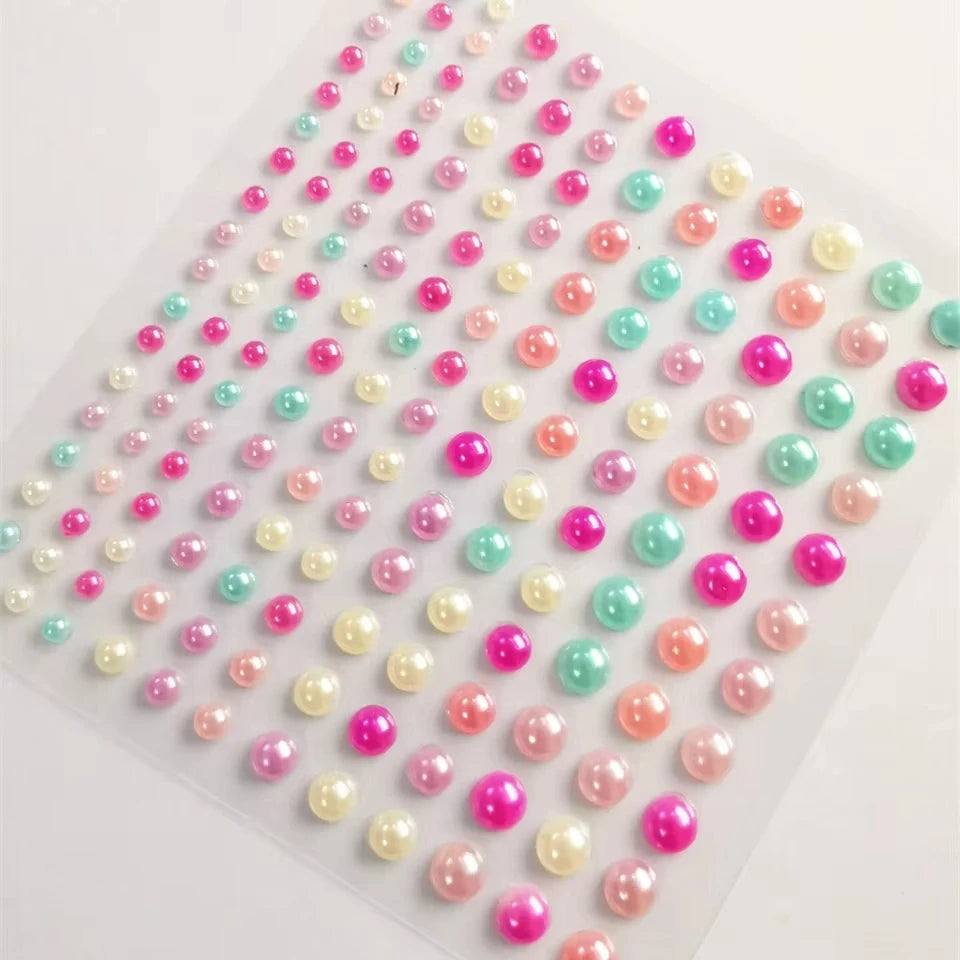 Diamond Face Rhinestone Stickers | Glitter Body Gems Mixed Size Face & Body Gems QXL 08