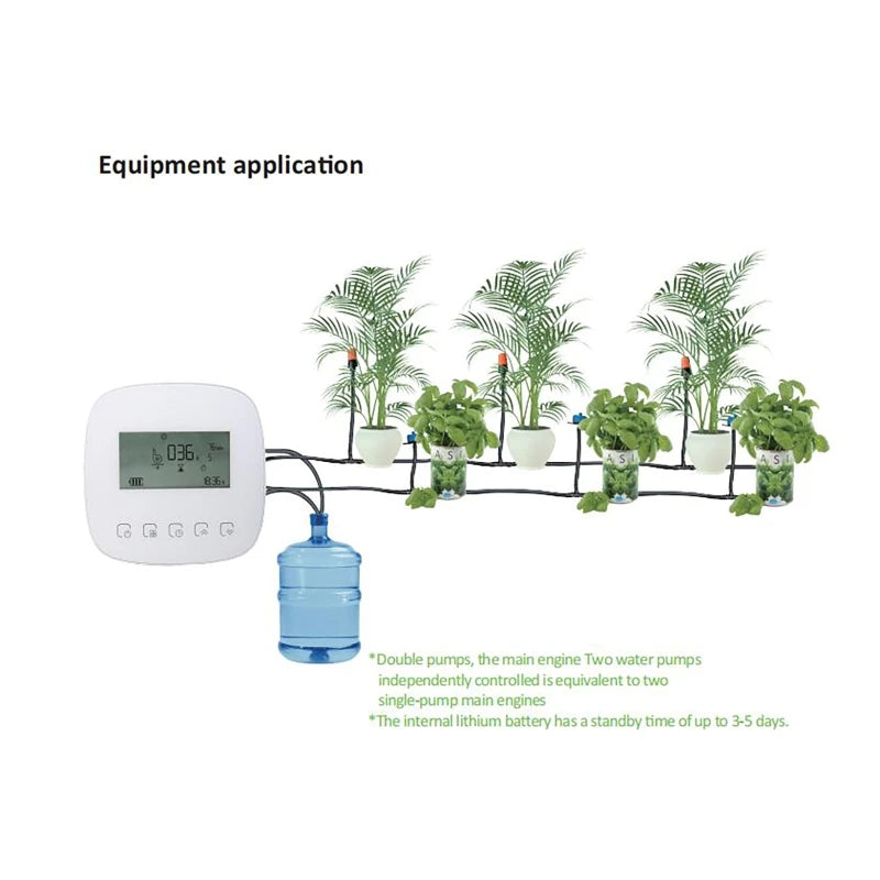 Dreamburgh WiFi Smart Drip Irrigation Timer | Tuya Alexa Smart Irrigation Timer QXL