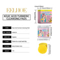 Turmeric Kojic Acid Cleansing & Exfoliating Pads | Eelhoe Facial Cleansing Pads QXL D 40PCS