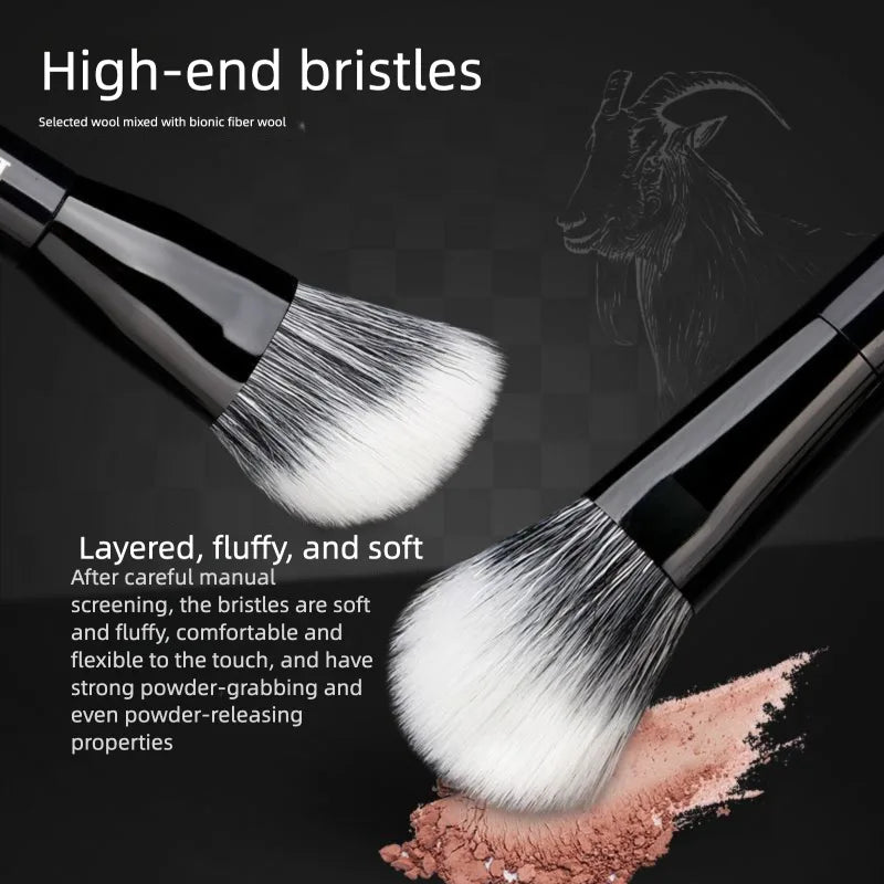 11-Piece Portable Makeup Brush Set with Double-Sided Storage Box Makeup Brush Set QXL