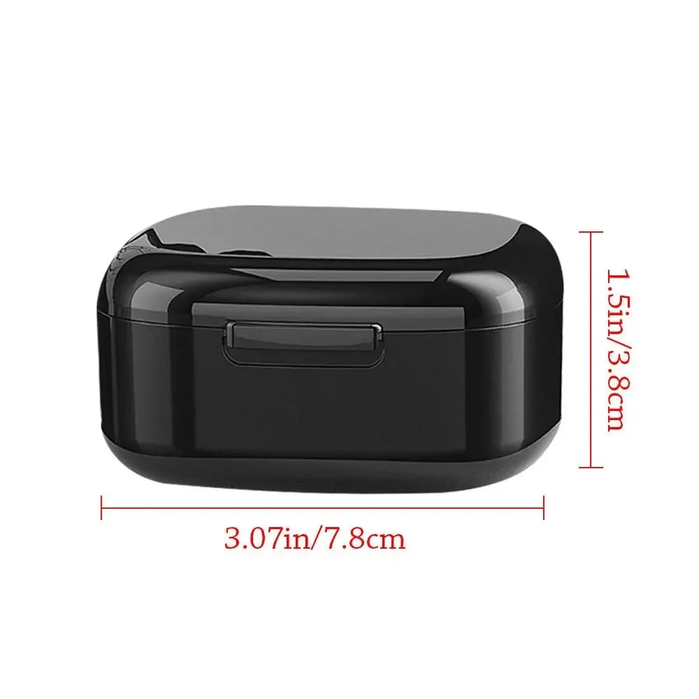 Portable Denture & Retainer Storage Case | Double-Layer Retainer Storage Case QXL