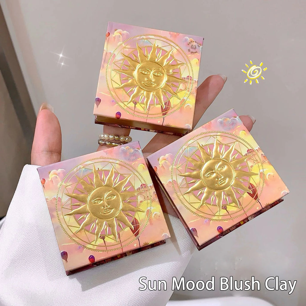 VERONNI Sun Mood Clay Cream Blush | Natural Dimensional Glow Cream Blush QXL
