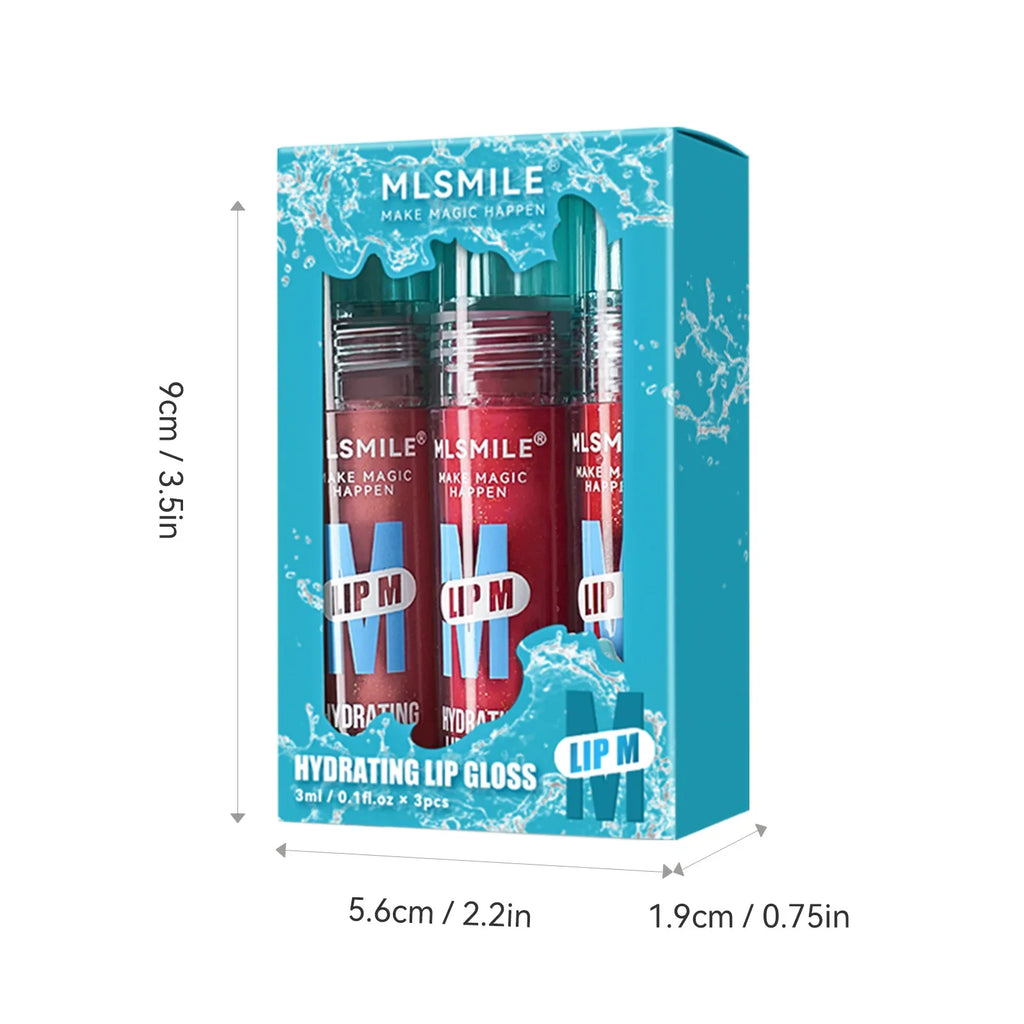 MLSMILE Pearl Lip Glaze – Matte Velvet, Waterproof & Moisturizing Liquid Lip Gloss QXL